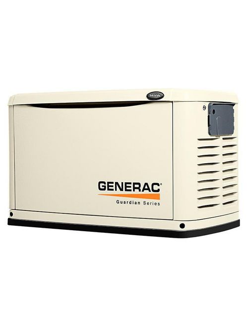 Product image for Generac 6250 20 kW 240 VAC 60 Hz 1-Phase Aluminum Enclosure Air Cooled Standby Generator