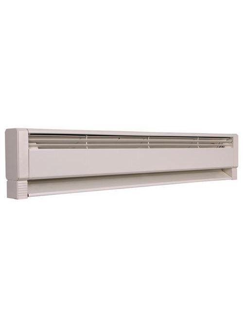 Product image for QMark HBB2004 94" Electric Hydronic Baseboard Heater, 240/208V 2000/1500W, Navajo White Finish