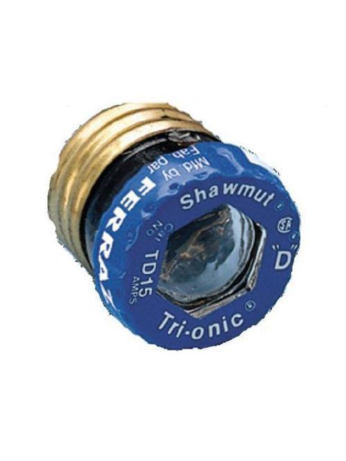 Product image for Mersen S-5 5 Amp 125 Volt Class S Plug Fuse