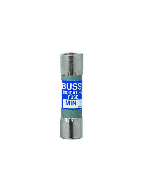 Product image for Eaton Bussmann MIN-1 1 Amp 250 VAC Midget Pin Indicating Fuse