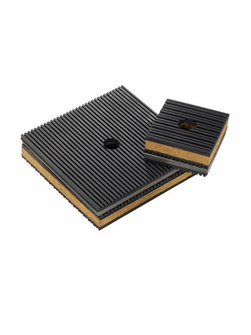 B-Line Series CNNK-4 2 x 2 Inch Cork Ribbed Neoprene and Steel Pad B-Line Series CNNK-4 2 x 2 Inch Cork Ribbed Neoprene and Steel Pad