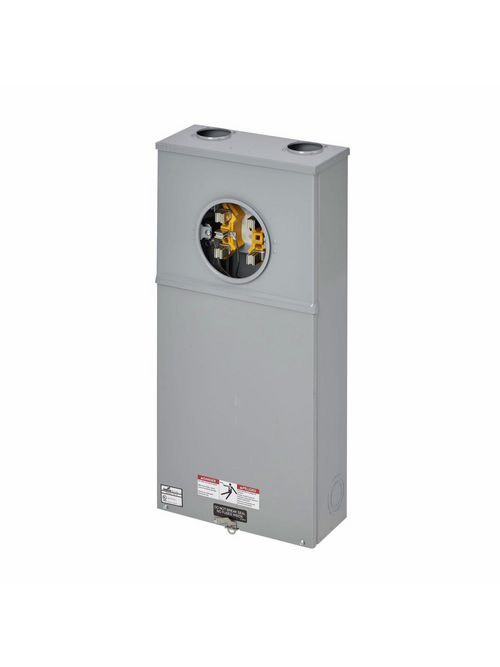 B-Line Series 125 TB 600 Volt 200 Amp 3-Phase 3-Wire 5-Jaw CT Rated Single Meter Socket with Safety Socket Bypass B-Line Series 125 TB 600 Volt 200 Amp 3-Phase 3-Wire 5-Jaw CT Rated Single Meter Socket with Safety Socket Bypass