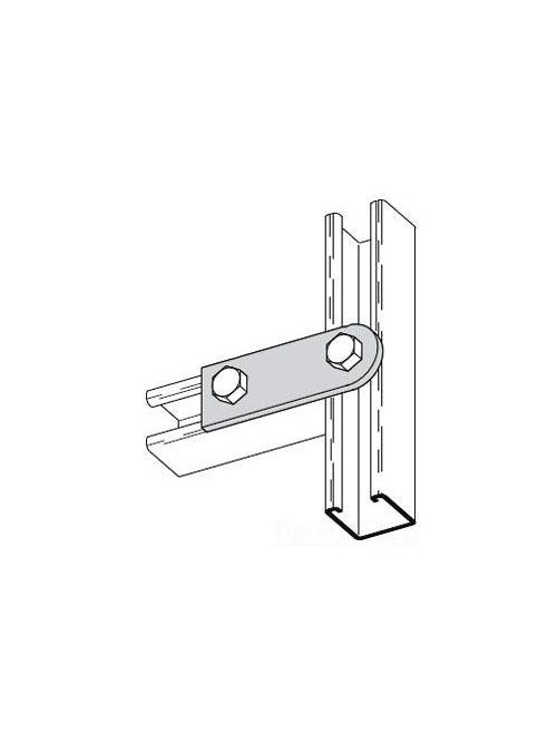 Product image for B-Line B138 ZN 2-Hole Swivel Plate