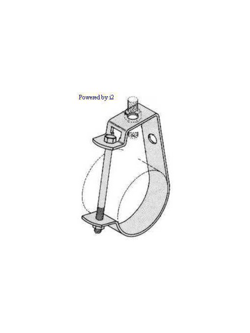 Product image for B-Line B3690-5ZNPLT 5 Inch Zinc Plated Adjustable J Hanger