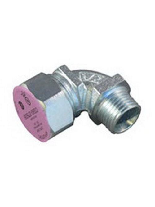 Product image for Appleton Group CG90-2550S 1/2 Inch 90 Degree Liquidtight Strain Relief Cort and Cable Connector