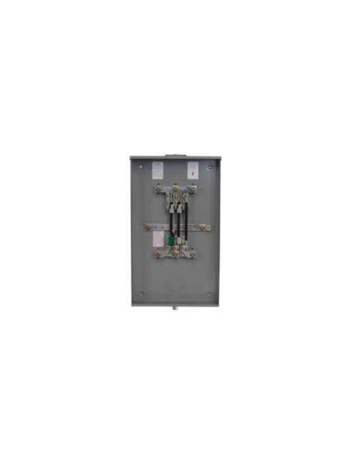 Product image for Siemens 9817-8061 600 VAC 400 Amp 3/4-Wire 7-Jaw Lever Bypass Meter Mounting Equipment