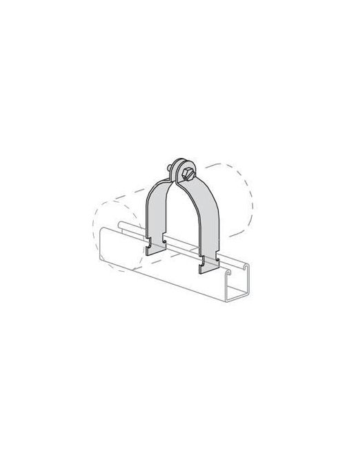 Power-Strut PS 1100 4 HG 100 Pair 4 Inch Hot Dip Galvanized Rigid Steel Conduit Clamp Power-Strut PS 1100 4 HG 100 Pair 4 Inch Hot Dip Galvanized Rigid Steel Conduit Clamp