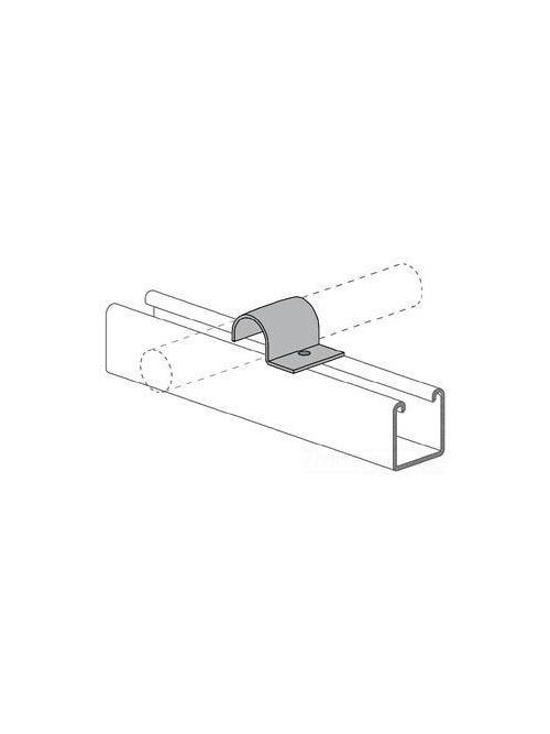 Product image for Power-Strut PS 1450 3/8 EG 3/8 Inch 1-5/8 Inch Channel Electrogalvanized 1-Hole Tubing Clamp