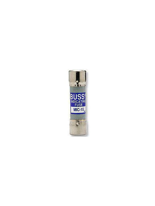 Product image for Eaton Bussmann MIN-10 10 Amp 250 VAC Midget Pin Indicating Fuse
