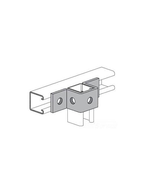 Product image for Power-Strut PS 613 EG Electrogalvanized Channel U Support Fitting