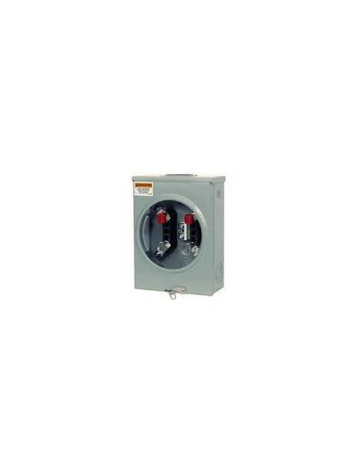 Product image for Siemens UA4311-0G 600 VAC 100 Amp 1-Phase 3-Wire 4-Jaw 4-Position No Bypass Ringless Meter Mounting Equipment