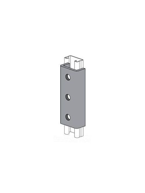 Product image for Power-Strut PS 645 EG Electrogalvanized 3-Hole Channel Splice Clevis