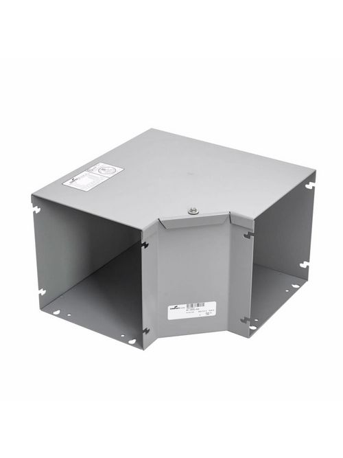 B-Line Series 88-3RHSL SIDE 12.84 x 8 x 8 Inch 90 Degrees Steel NEMA 3R Hinged Cover Wireway Elbow B-Line Series 88-3RHSL SIDE 12.84 x 8 x 8 Inch 90 Degrees Steel NEMA 3R Hinged Cover Wireway Elbow