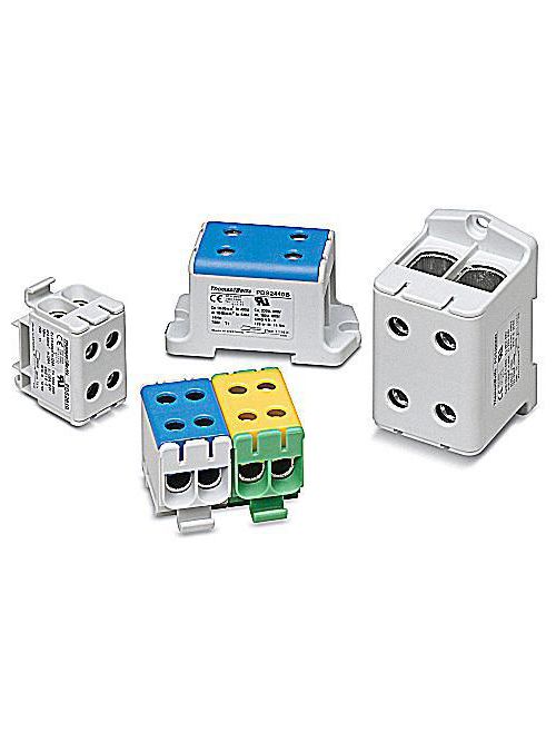 Product image for Thomas & Betts PDS2610 1/0-6 AWG Aluminum and Copper Tapping Block