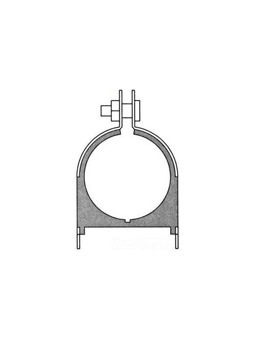Product image for Power-Strut PS 014T EG Cush and Clamp Assembly