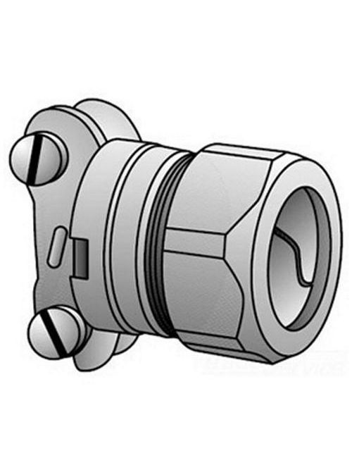 Product image for O-Z/Gedney 9038-W 1/2 to 3/8 Inch EMT/FLEX Combination Coupling