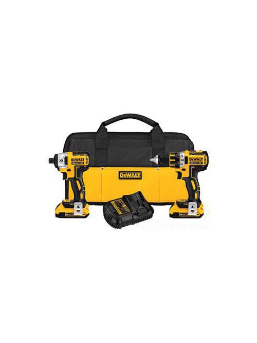 Product image for DEWALT DCK281D2 20 Volt Drill and Driver Kit