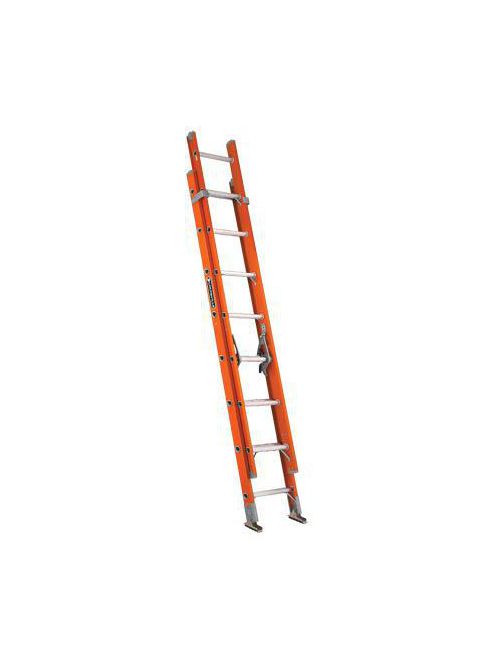 Product image for Louisville Ladder FE3220 20ft Fiberglass Extension Ladder, 300lb Load Capacity