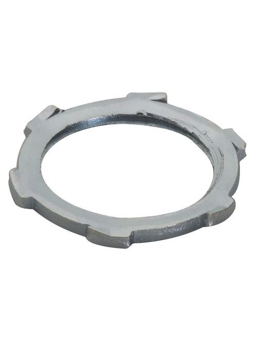 Topaz Corp 285 11/2 Inch Zinc Plated Steel Rigid Locknut Cooper Electric