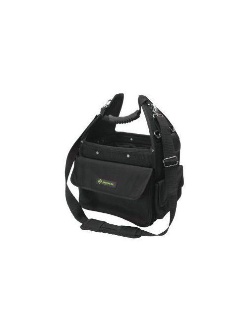 Product image for Greenlee 0158-13 11" 37-Pocket Fabric Open Tool Carrier