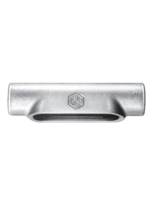 Crouse-Hinds Series C150M CG 1-1/2 Inch Malleable Iron Form5 Type C Conduit Body with Cover and Gasket Crouse-Hinds Series C150M CG 1-1/2 Inch Malleable Iron Form5 Type C Conduit Body with Cover and Gasket