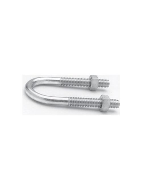 Crouse-Hinds Series UBM75HD 3/4 Inch Electrogalvanized Iron Heavy Duty Rigid Conduit U-Bolt with Hex Nut Crouse-Hinds Series UBM75HD 3/4 Inch Electrogalvanized Iron Heavy Duty Rigid Conduit U-Bolt with Hex Nut