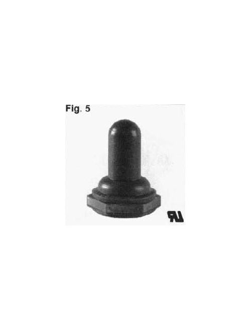 Product image for Selecta Products SSAN105 0.938 Inch Silicone Rubber 2-Position Toggle Switch Boot