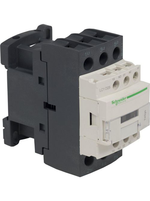 Square D LC1D25G7 600 VAC 25 Amp 3-Pole 1NO 1NC Screw Terminal Full ...