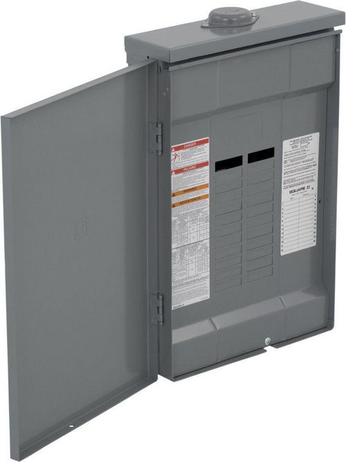 Product image for Square D QO124L125GRB Load Center QO MLO 125A 120/240V 1Ph 24SP NEMA-3R