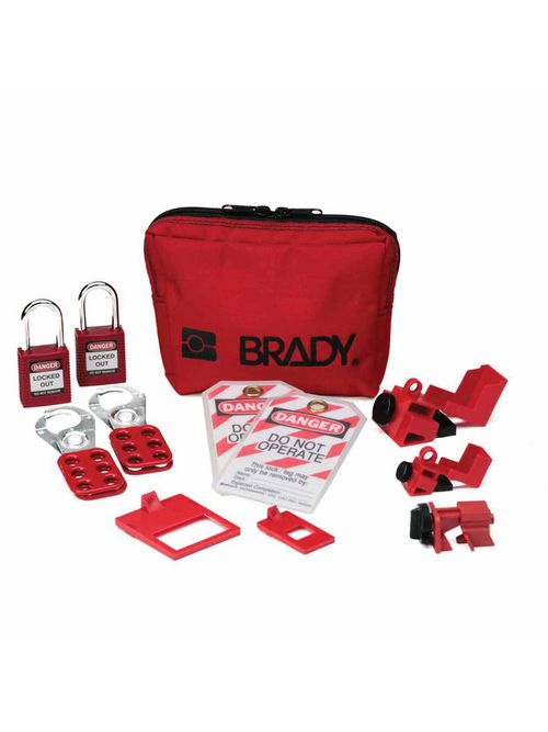 Brady 105967 Kit Lockout Breaker Personal Pouch with 2 Safety Padlocks Brady 105967 Kit Lockout Breaker Personal Pouch with 2 Safety Padlocks