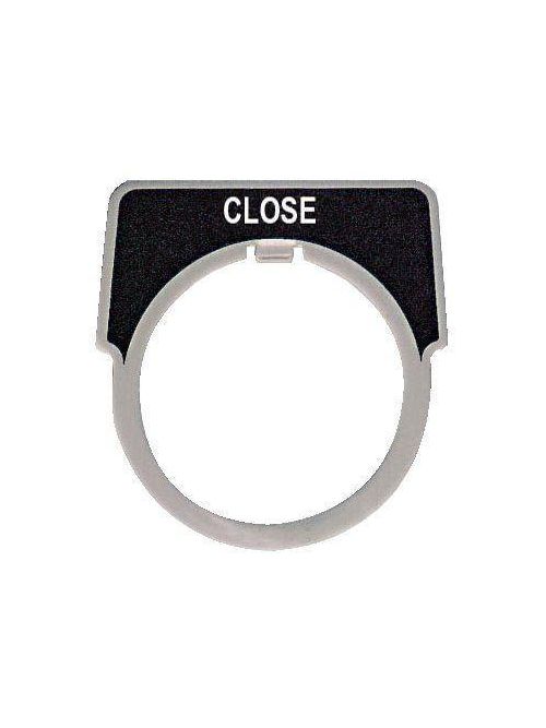 Product image for Square D 9001KN208 Type K 30 mm Push Button Legend Plate