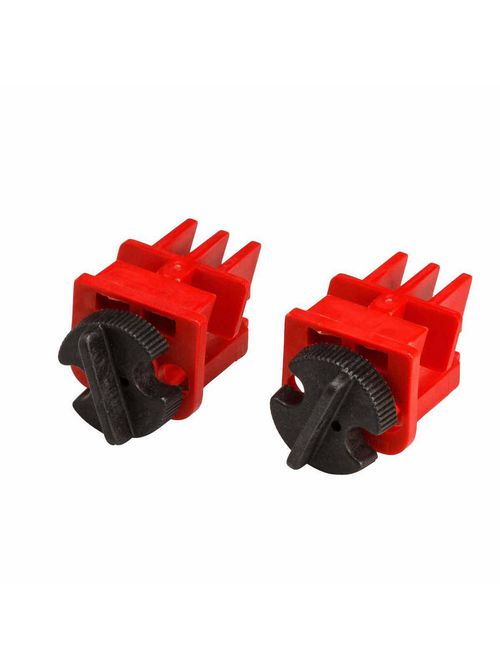 Brady 103539 1.25 x 2.25 x 1.05 Inch Red Polypropylene 2-Pole Breaker Lockout Brady 103539 1.25 x 2.25 x 1.05 Inch Red Polypropylene 2-Pole Breaker Lockout