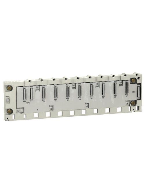 Product image for Square D BMXXBP0800 8-Slot PLC Backplane