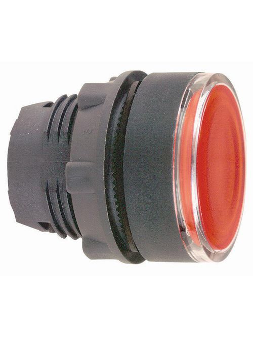 Product image for Square D ZB5AW343 22 mm Red Flush Momentary Illuminated Push Button Operator