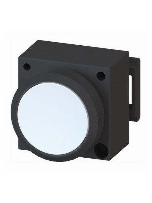 Product image for Siemens 3SB3001-0AA61 22 mm IP66 White Plastic 2-Position Momentary Illuminated Push Button Operator