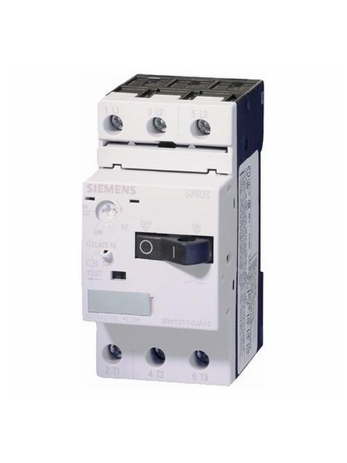 Siemens Industry 3RV1011-1KA10 3-Pole 12 Amp 690 VAC 3-Phase Screw Terminal Thermal Magnetic Motor Starter Protector Siemens Industry 3RV1011-1KA10 3-Pole 12 Amp 690 VAC 3-Phase Screw Terminal Thermal Magnetic Motor Starter Protector