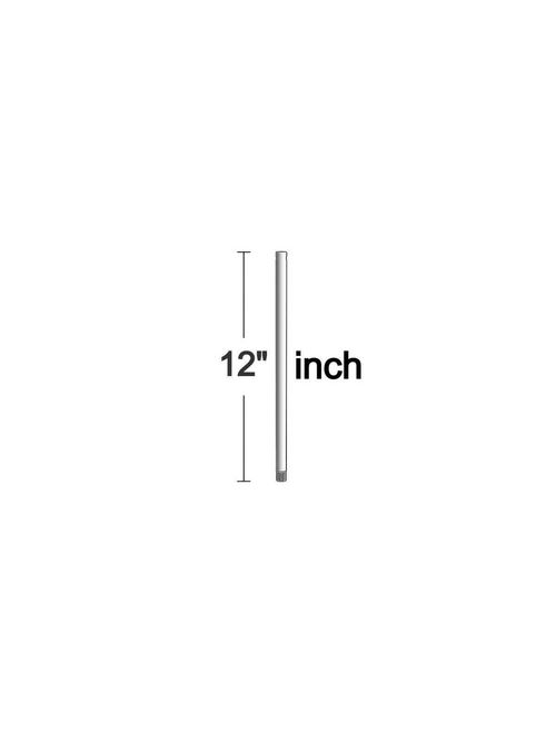 Product image for 12" Downrod - Brushed Pewter