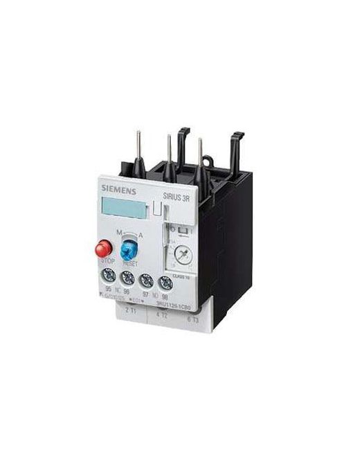 Product image for Siemens 3RU1126-1DB0 690 VAC 2.2 to 3.2 Amp 3-Pole 1NO 1NC Thermal Overload Relay