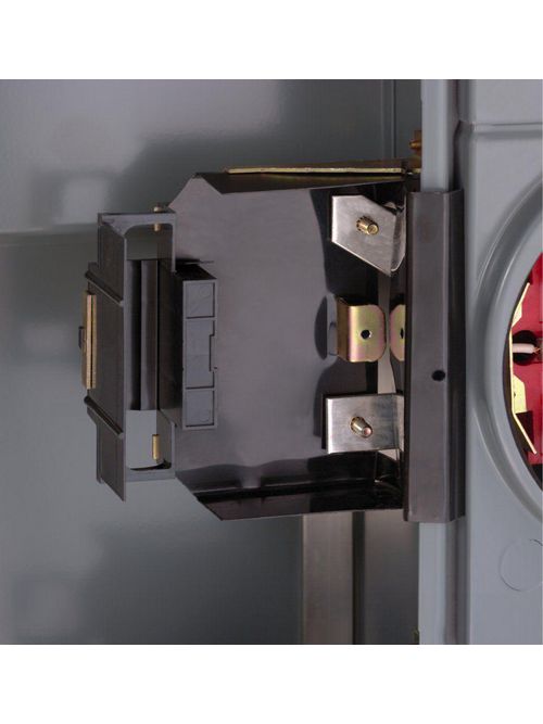 Square D MPH43200 120/240 VAC 200 Amp 1-Phase 3-Wire 3-Position NEMA 3R Ringless Meter Center