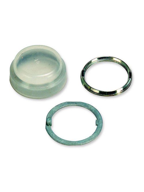 Product image for Square D 9001KU7 30 mm Clear Non-Illuminated Push Button Protective Boot