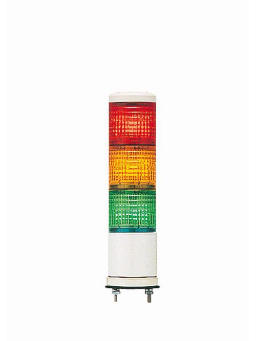 Product image for Square D XVC6B35SK 24 VDC 115 mA Red/Orange/Green Steady Tower Light with Buzzer