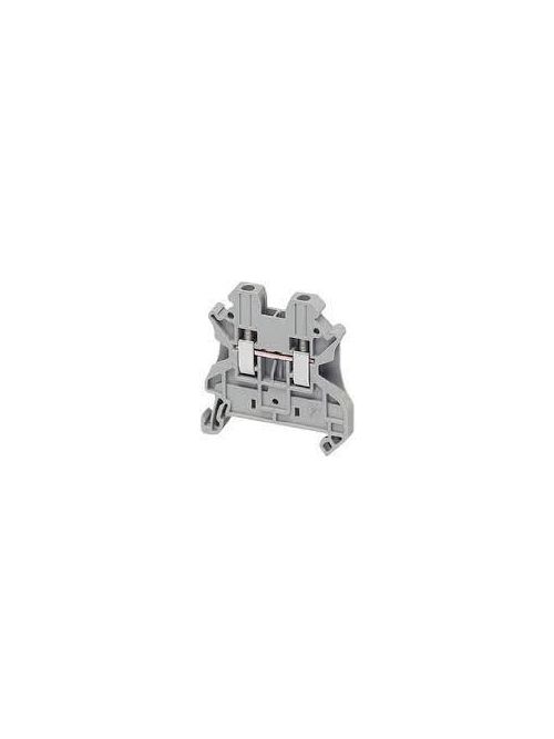 Product image for Square D NSYTRV22 2 mm 2-Point Gray 26 to 12 AWG Solid/Stranded Copper Screw Terminal Block
