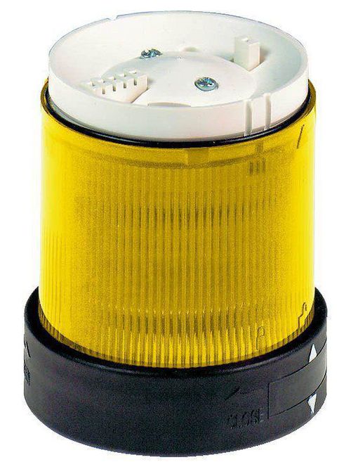 Product image for Square D XVBC38 70 mm 250 VAC 30 mA 10 W Yellow Polycarbonate Steady LED Beacon Lens Unit
