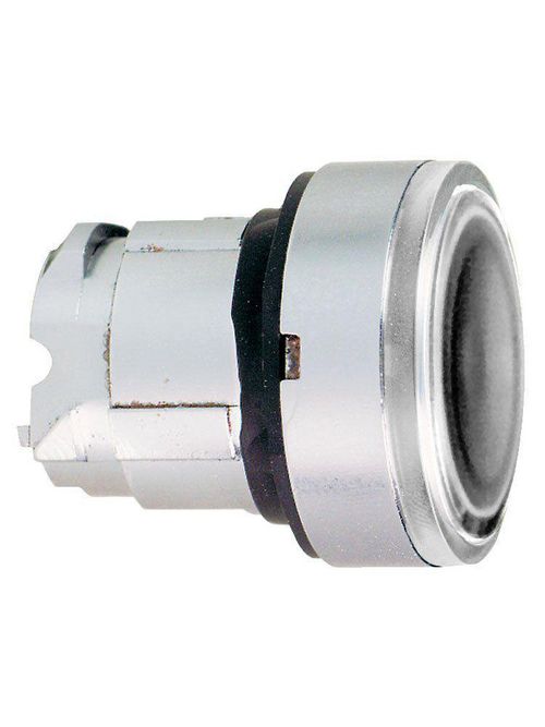 Product image for Square D ZB4BW37 22 mm Clear Round Flush Momentary Illuminated Push Button Operator