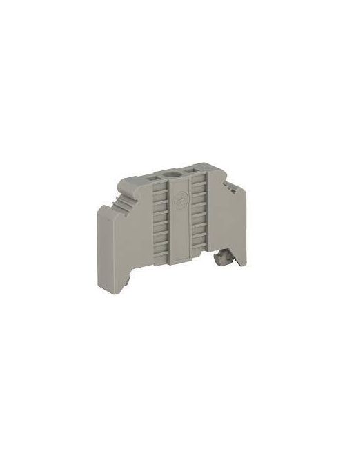 Product image for Square D NSYTRAABV35 0.37 Inch Clip-On 35 mm Din Rail Terminal Block End Bracket