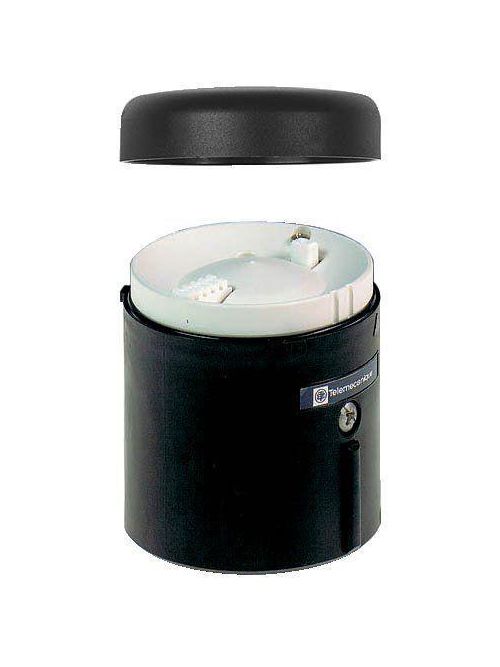 Product image for Square D XVBC21 70 mm Black Glass Reinforced Polyamide Beacon Base Unit with Cover