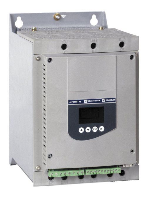 Product image for Square D ATS48C11Y 208 to 690 VAC 110 Amp 45 kW 3-Phase Soft Starter