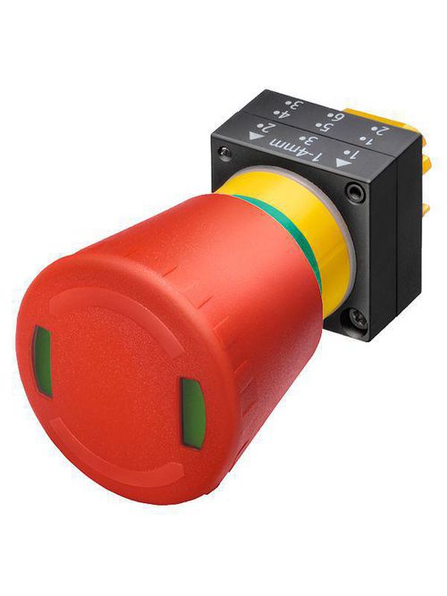 Product image for S-A 3SB3000-1HA26 EMERG.STOP ROT-TO