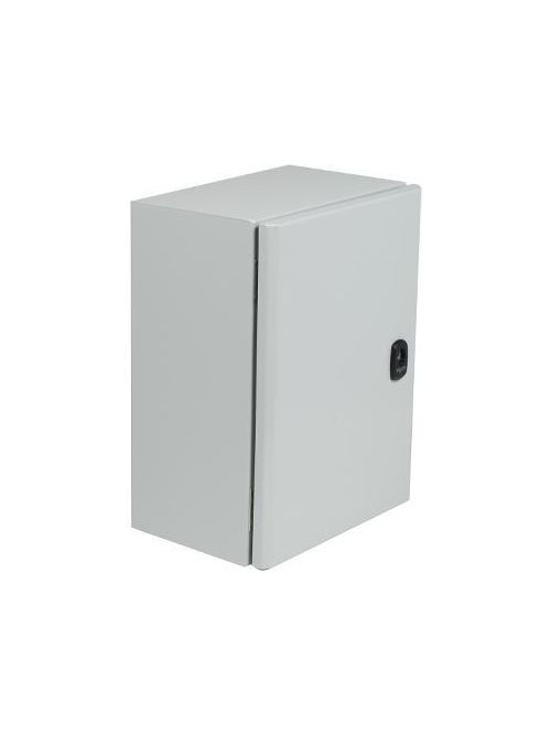 Product image for Square D NSYS3DC4420 15.75 x 7.87 x 15.75 Inch NEMA 4/4X Steel Wall Mount Enclosure