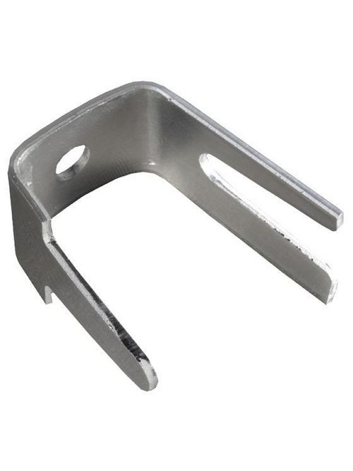 Product image for Briscon SC-35 Aluminum 1-Hole Fold-Over Cable Strap, 2/0 SE